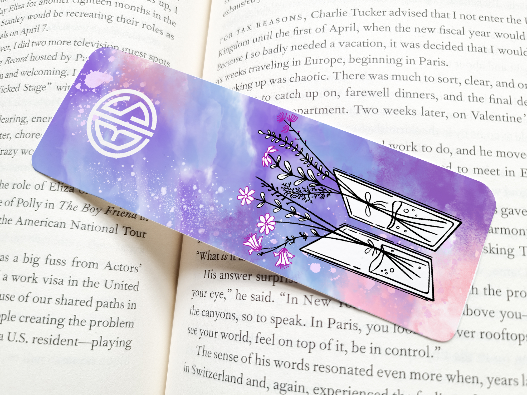 BTS Bookmark – COZYBOOKISHGAMER