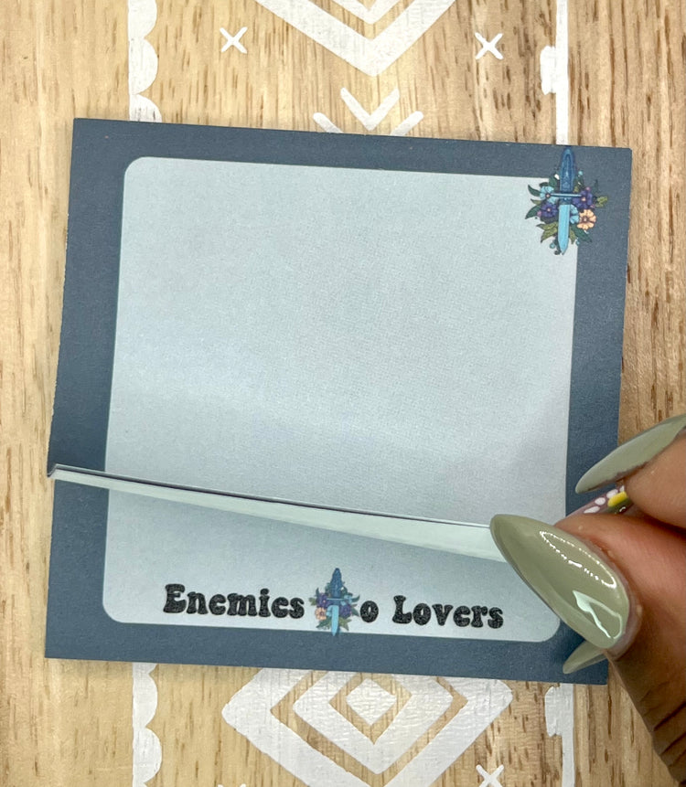 Enemies to Lovers Sticky Note