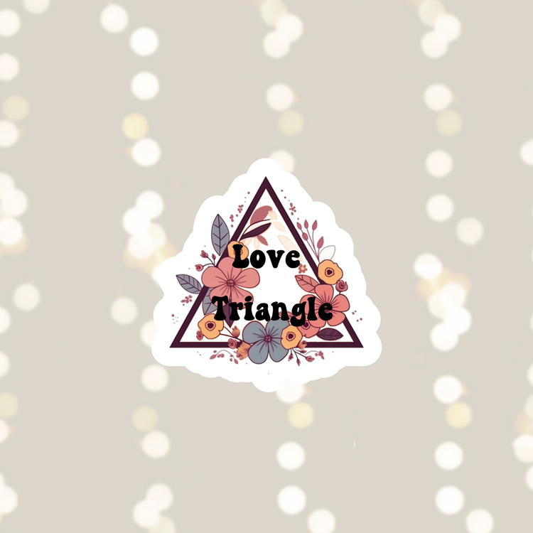 Love Triangle Sticker