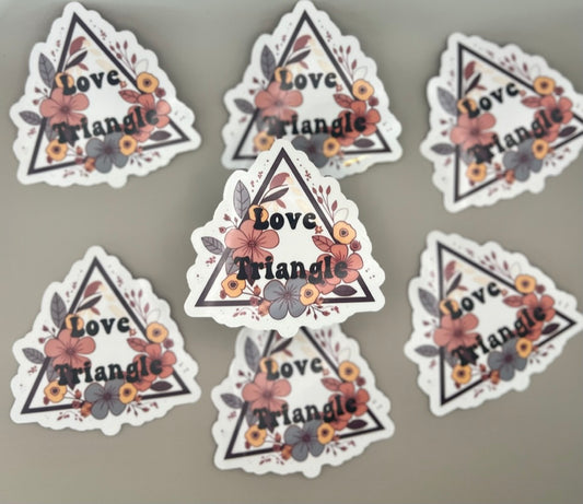 Love Triangle Sticker