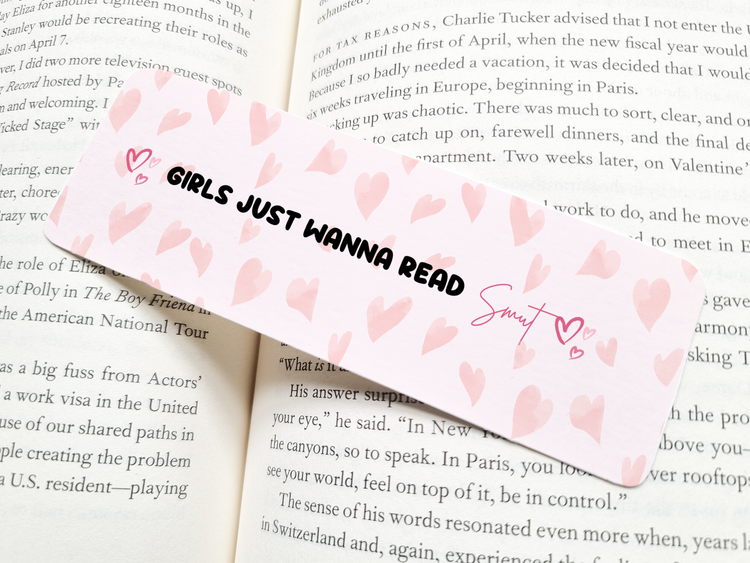 Girls Just Wanna Bookmark