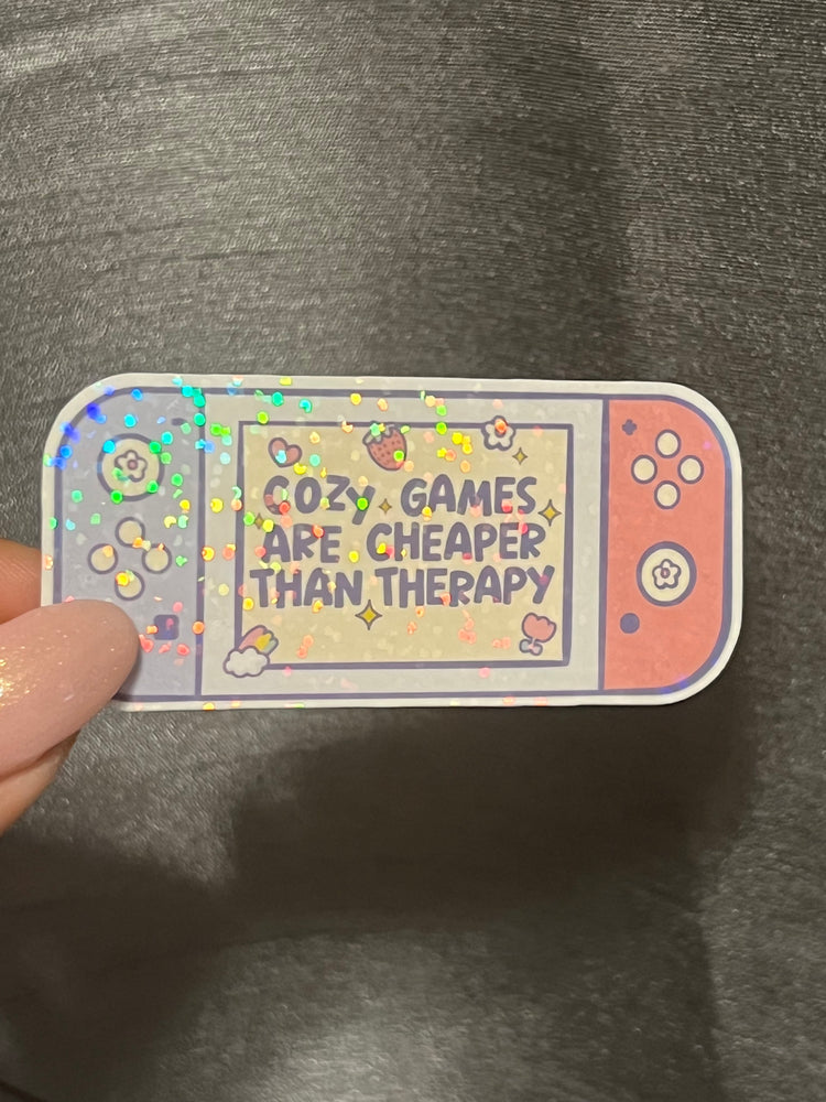 Gaming is my Therapy Sticker