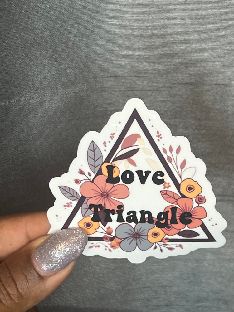 Love Triangle Sticker