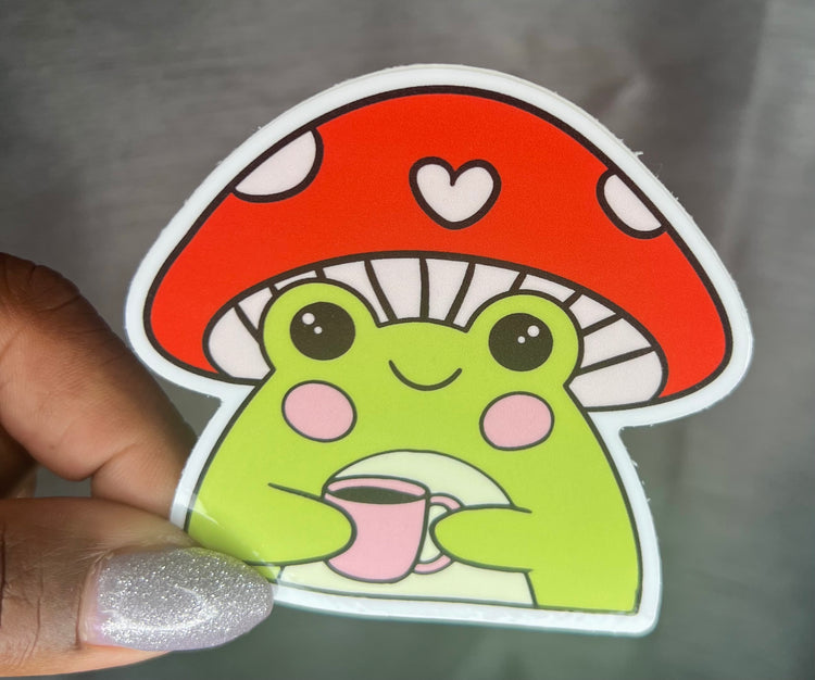 The Tea Frog Sticker