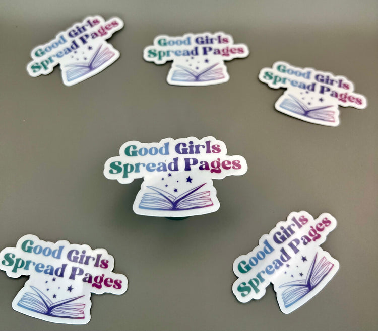 Good Girls Spread Pages Sticker