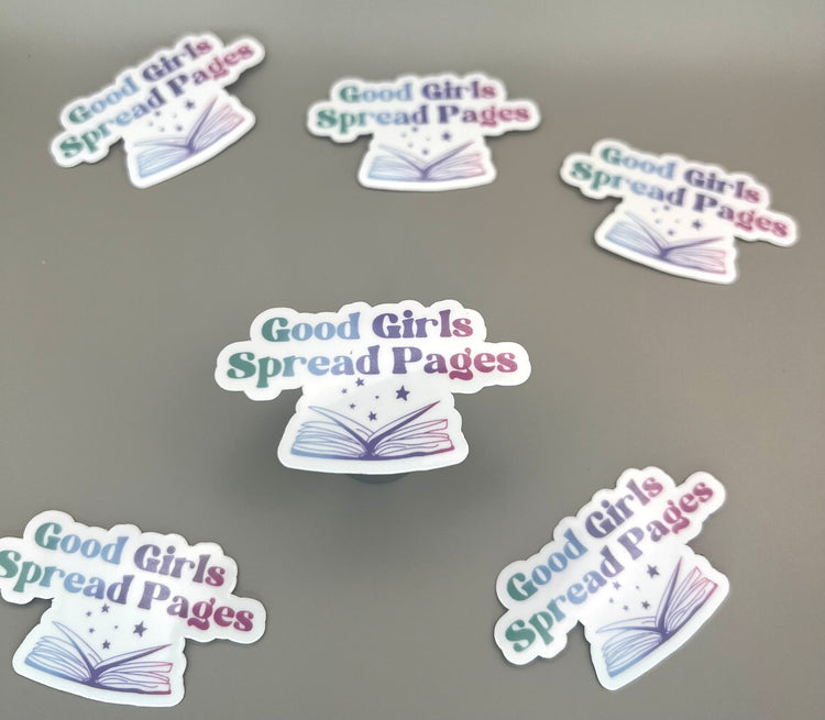 Good Girls Spread Pages Sticker