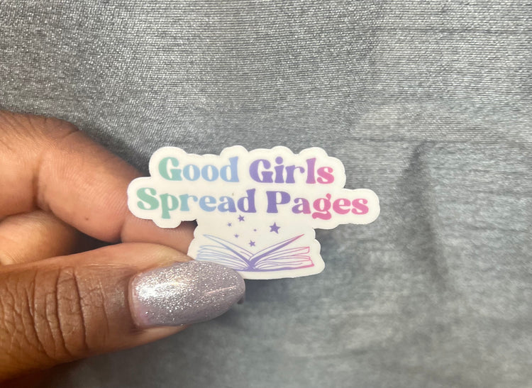 Good Girls Spread Pages Sticker