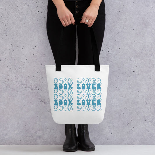 Book Lover Tote Bag