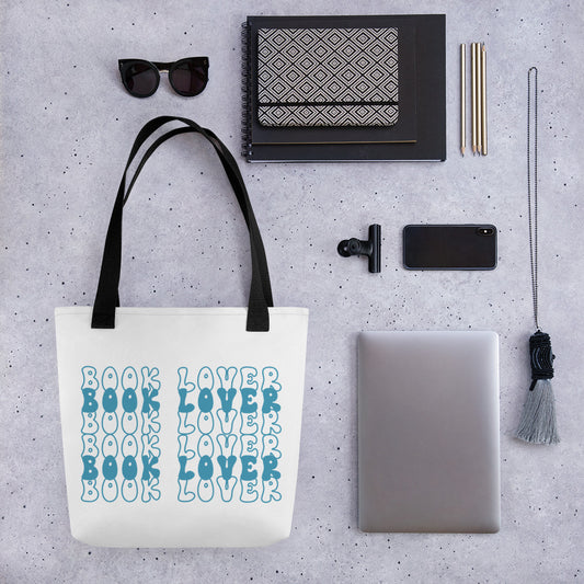 Book Lover Tote Bag